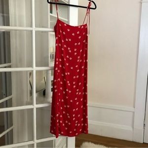 Reformation midi dress sz 2